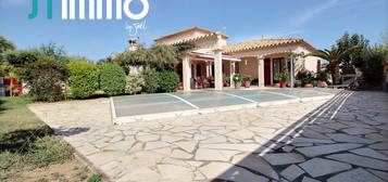 ALENYA VILLA 4 FACES DE 140 M² HAB. SUR UN TERRAIN DE 712 M² AVEC PISCINE