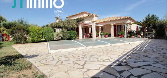 ALENYA VILLA 4 FACES DE 140 M² HAB. SUR UN TERRAIN DE 712 M² AVEC PISCINE