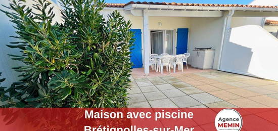 Maison dans résidence avec piscine