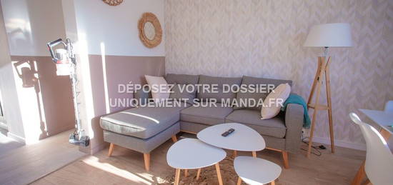 Appartement meublé  à louer, 3 pièces, 2 chambres, 47 m²