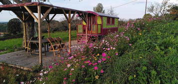 Belvès - Studio jolie roulotte cosy tout confort à louer AU MOIS