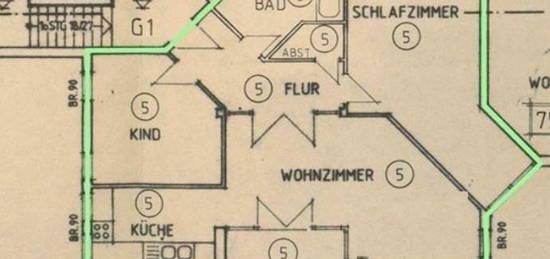 3-Zimmer-Wohnung mit Balkon