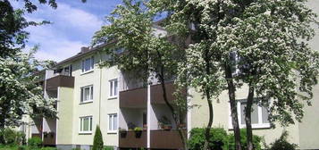 **Herrliche Aussicht: sanierte  3-Zi.-Whg. mit Balkon, EBK, Bad mit Fenster!**