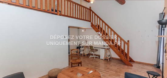 Appartement meublé  à louer, 2 pièces, 1 chambre, 39 m²