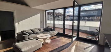 Penthouse-Flair! Moderne Terrassenwohnung