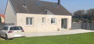 Maison individuelle de 92 m2 -  4 chambres  + Terrain constructible proche HESDIN