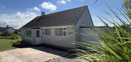 Detached bungalow for sale in Tregender Road, Crowlas, Penzance TR20