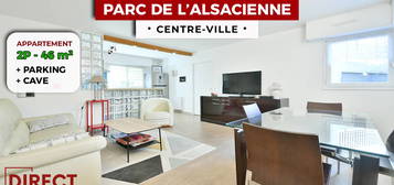 CENTRE-VILLE : APPARTEMENT 2P + PARKING + CAVE