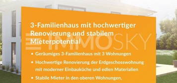 3 Familienhaus - Elegante EG Wohnung auch zur Eigennutzung