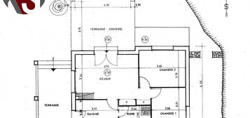 Maison T2 sur 699 m2 de terrain