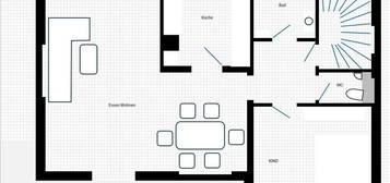 Einfamilienhaus mit schönem Garten, ruhige Ortsrand Lage