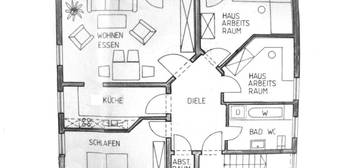 Moderne, großzügige Wohnung in ruhiger u. schöner Wohnlage 90qm