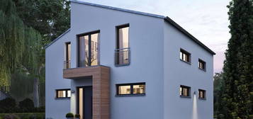 Moderne Einfamilienimmobilie mit modernster Architektur