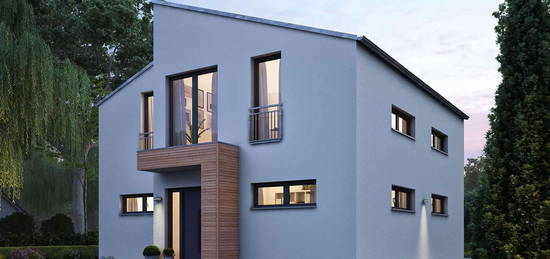 Moderne Einfamilienimmobilie mit modernster Architektur