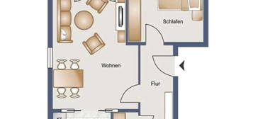 Nachmieter gesucht! 2-Zimmer Wohnung Vorsfelde mit Küche