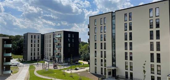 Noch zu errichtende 2-Zimmer-Wohnung mit Nord-/Westbalkon und Dusche in Rostock-Lichtenhagen