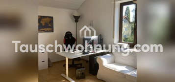 Tauschwohnung: Helle 3 Zimmer Wohnung gegen 2 Zimmer Wohnung mit Garten