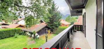 Oberau bei Garmisch - Sanierte 3-Zimmer-Wohnung mit Balkon und Gemeinschaftsgarten - BT: 20.10.2024