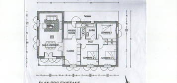 Location au mois d'une maison meublée