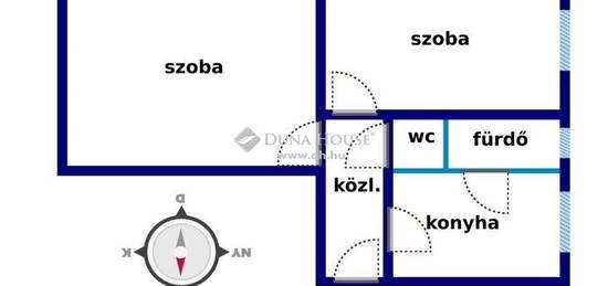 Pécsi eladó 50 nm-es lakás