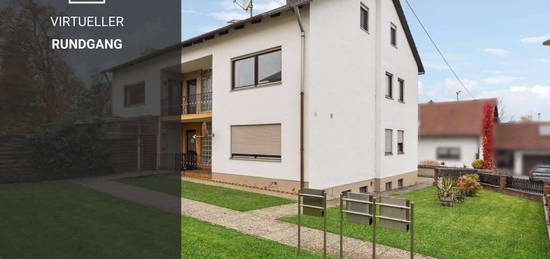 Großzügige 4-Zimmer-Wohnung mit Gartenanteil in Schierling-Eggmühl