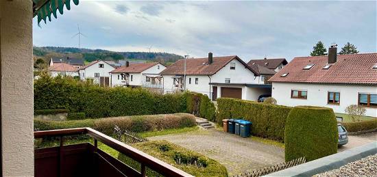 3,5-Zimmer-Wohnung mit EBK, Balkon, Keller und Garage in Gaildorf