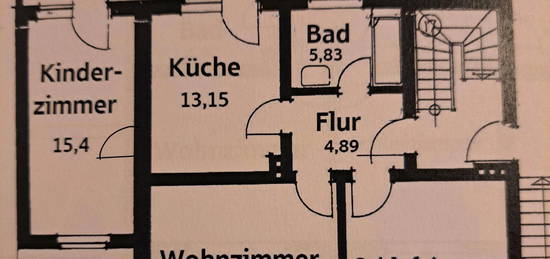 Ruhige 3 Zimmer Wohnung mit Terrasse