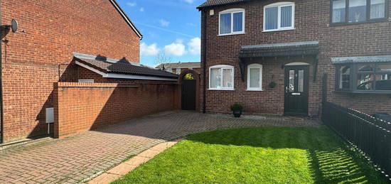 Semi-detached house to rent in Merlin Way, Woodville, Swadlincote DE11