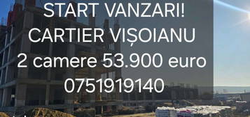 Start Vânzări! Cartier Vișoianu 2 camere 53.900 euro