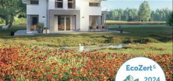Moderne Doppelhaushälfte - mit Grundstück - bauen sie mit QNG Förderung und Festpreisgarantie