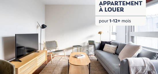 Appartement meublé  à louer, 2 pièces, 1 chambre, 46 m²