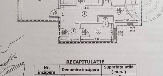 De vanzare 3 camerem decomandat 37000 euro