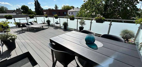 Perfekte Single-Wohnung – mit wunderschöner 40m² Dachterrasse und Küche!