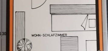 1 Zimmer Wohnung mit eigenem Parkplatz in Uninähe