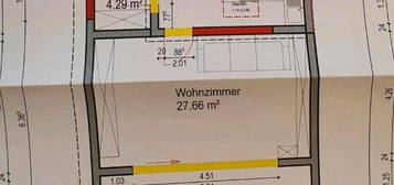 Wohnung zu vermieten 85 m2 750 € kalt Miete +250 pauschal Nebenko