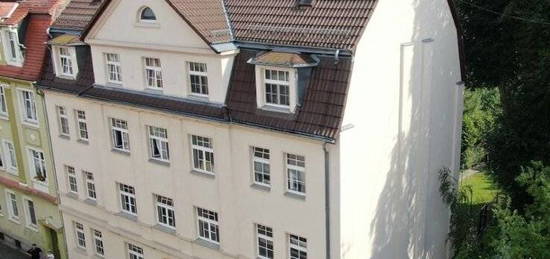 sanierte 3 Raumwohnung mit Balkon und Ausblick ins Grüne