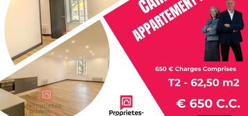 Location appartement 2 pièces 63 m²