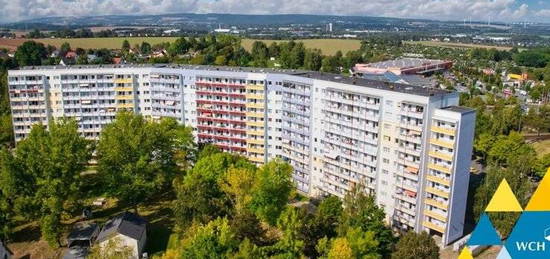 Helle 1-Raumwohnung mit Erzgebirgsblick aus 11. Etage