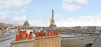 Studio avec vue exceptionnelle sur la Tour Eiffel