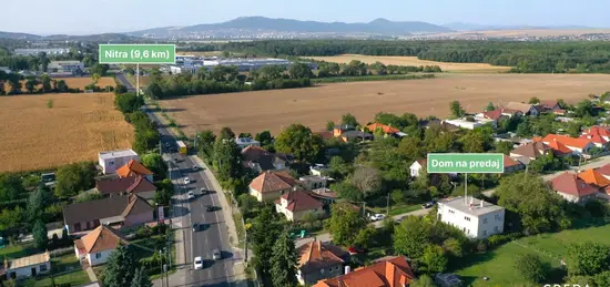 CREDA | predaj dvojgeneračný rodinný dom s veľkým pozemkom, Ivanka pri Nitre