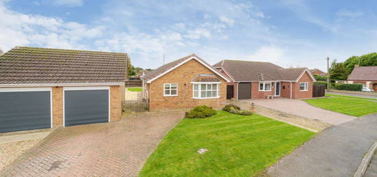 Detached bungalow for sale in Coles Close, Holbeach, Spalding, Lincolnshire PE12