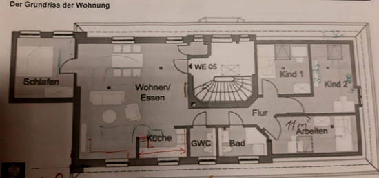 Mietwohnung sanierter Altbau in Nossen