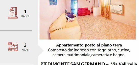 Casa semi indipendente ,piano terra