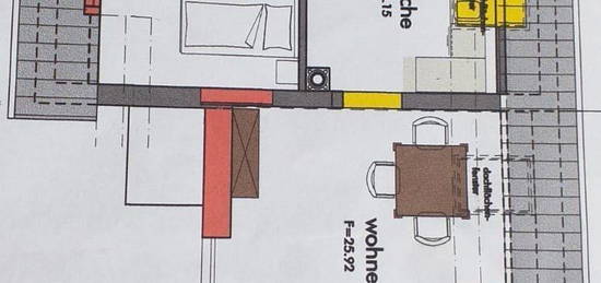 Freundliche 3-Zimmer-Wohnung mit Balkon und Gartenteil