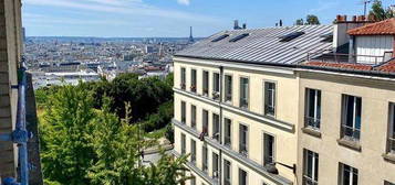 Location meublée appartement 2 pièces 31 m² avec vue Paris 20