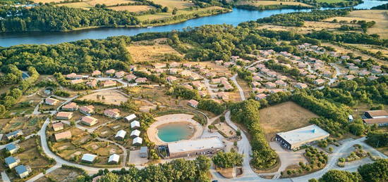 Chalet en bois et terrain en toute propriété sur Domaine résidentiel