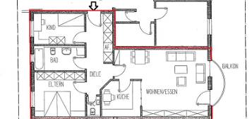3-Zimmer-Wohnung in Güstrow (WE28)