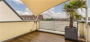 Attraktive Maisonette-Wohnung mit Dachterrasse und Balkon