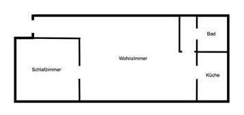 Helle 2 Zimmer Wohnung in Krefeld (auch Jobcenter)