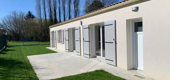 Maison neuve T4 de plain-pied 102m2 + garage